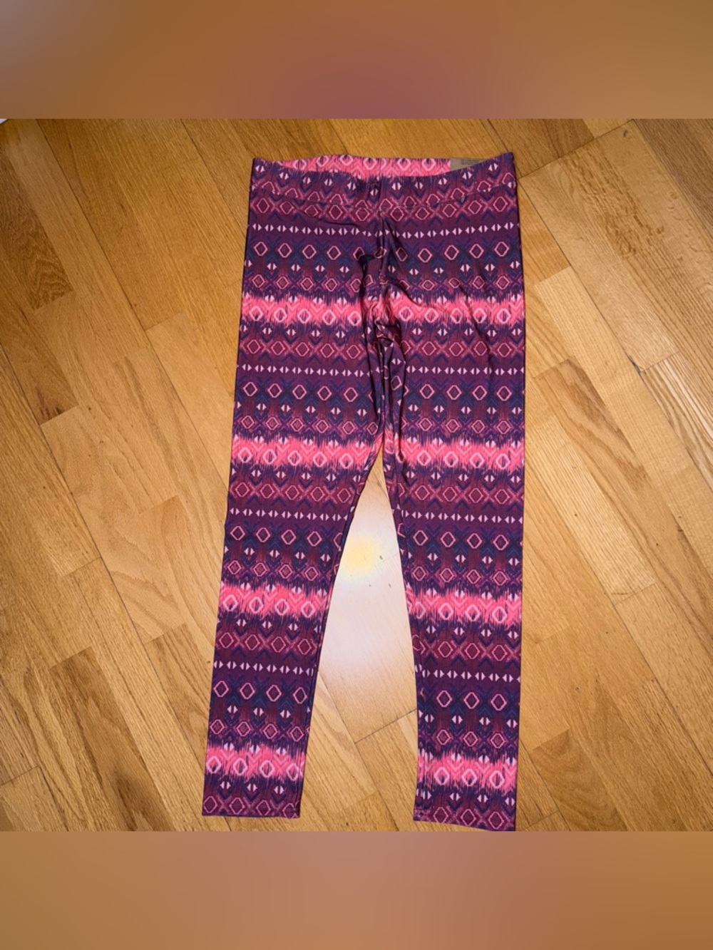 American Eagle High Rise Leggings Multi L NWT Geometric Graphic Active Lounge